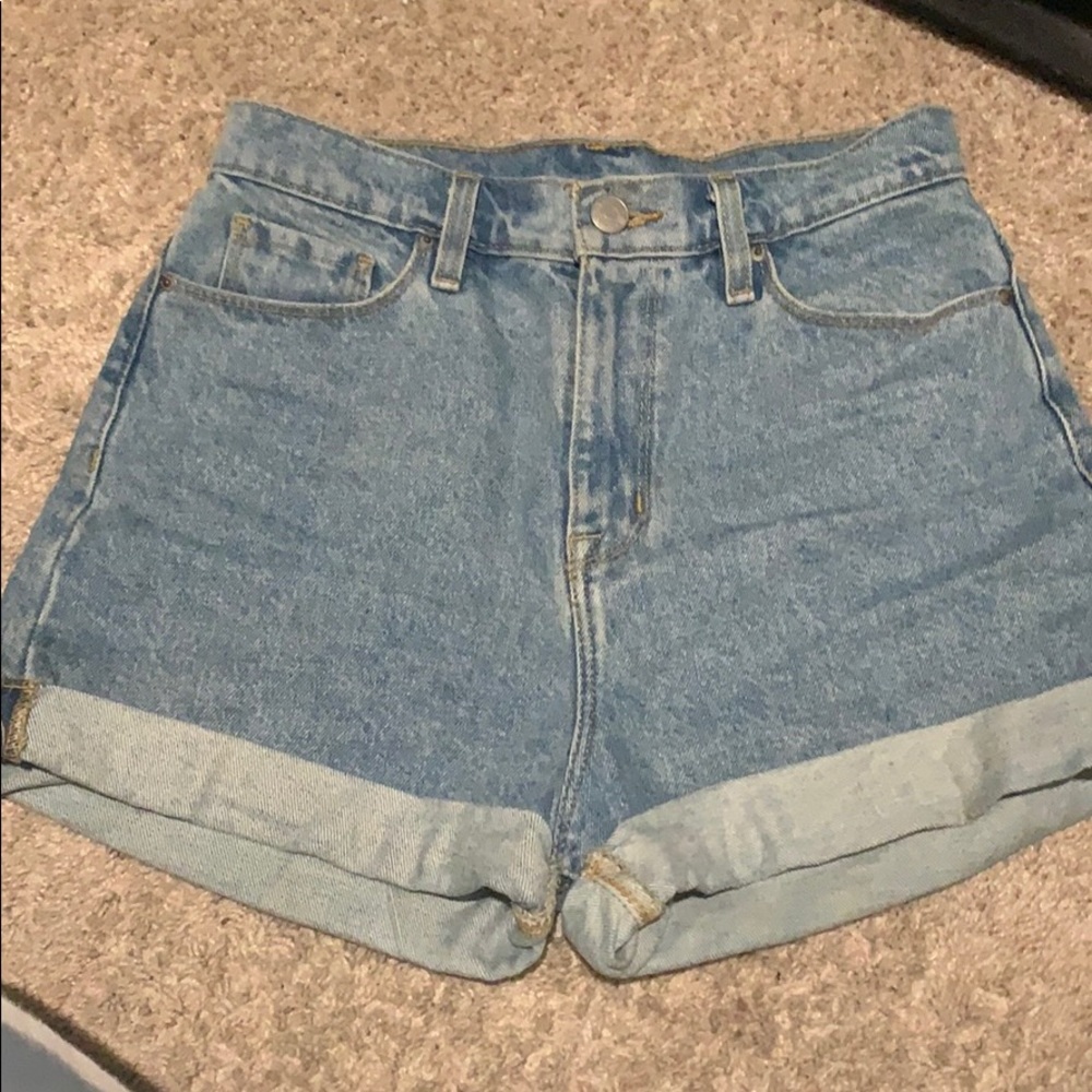 BDG high waisted mom shorts